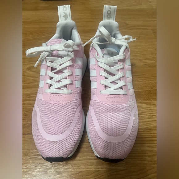 Adidas Women's Light Pink Sneakers(Size 7) - Picture 6 of 11